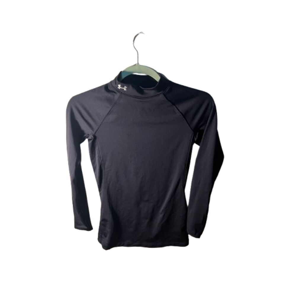 Under Armour ColdGear Mock-Neck Compression Baselayer Long Sleeve Shirt